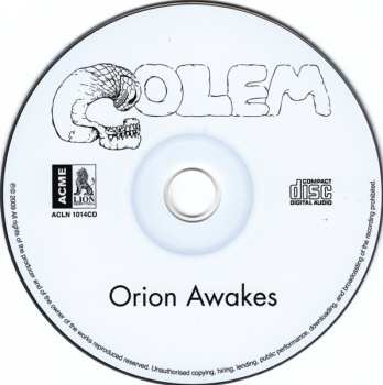 CD Golem: Orion Awakes