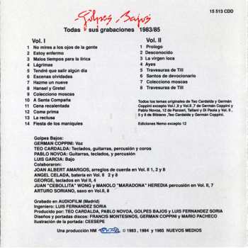 2CD Golpes Bajos: Todas Sus Grabaciones 1983/85 308462