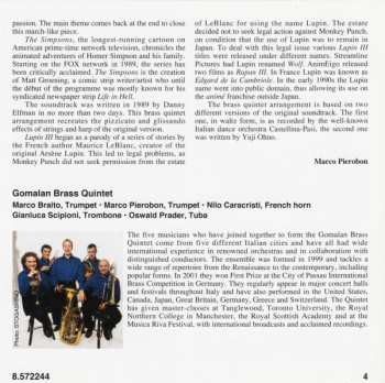 CD Gomalan Brass Quintet: Moviebrass (West Side Story Suite • Adagio • Space Brass) 428743