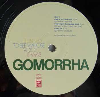 LP Gomorrha: I Turned To See Whose Voice It Was 354362