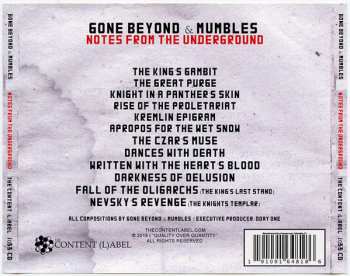 CD Gone Beyond: Notes From The Underground