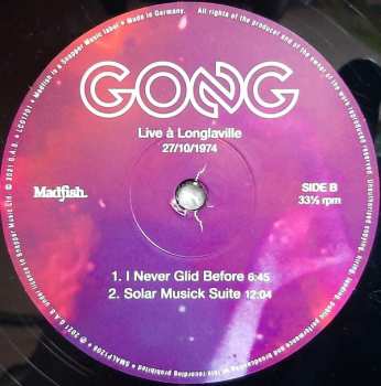 2LP Gong: Live À Longlaville 27/10/1974 381962