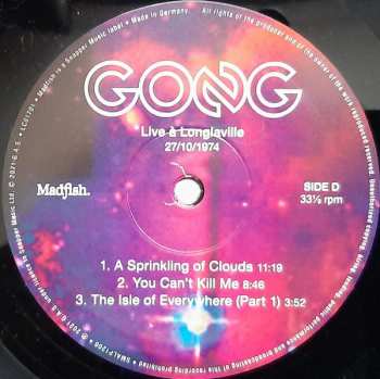 2LP Gong: Live À Longlaville 27/10/1974 381962