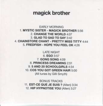 CD Gong: Magick Brother DLX 417518