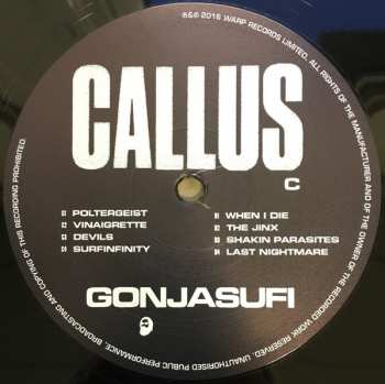 2LP Gonjasufi: Callus 143386