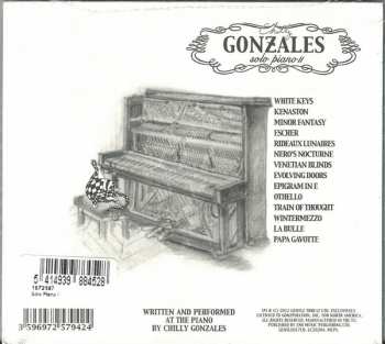CD Gonzales: Solo Piano II 436760