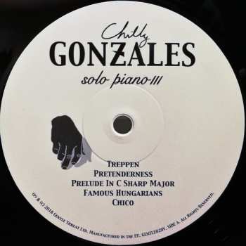 2LP Gonzales: Solo Piano III 64774