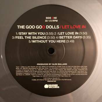 LP Goo Goo Dolls: Let Love In CLR 431817