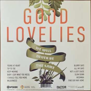 LP The Good Lovelies: We Will Never Be The Same CLR | LTD 495950