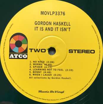 LP Gordon Haskell: It Is And It Isn't CLR | LTD | NUM 497952