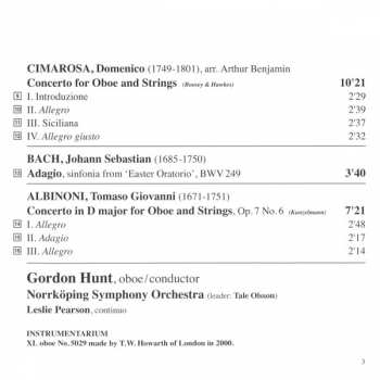 CD Gordon Hunt: Elevazione - The Magic Of The Oboe 393989