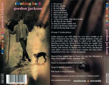 CD Gordon Jackson: Thinking Back 505806