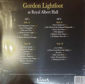 2LP Gordon Lightfoot: At Royal Albert Hall 487693