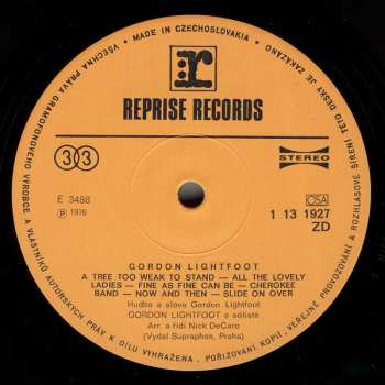 LP Gordon Lightfoot: Gordon Lightfoot 41993
