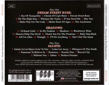2CD Gordon Lightfoot: Dream Street Rose / Shadows / Salute 112436
