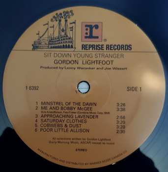 LP Gordon Lightfoot: Sit Down Young Stranger 430560