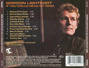 CD Gordon Lightfoot: If You Could Read My Mind 438941