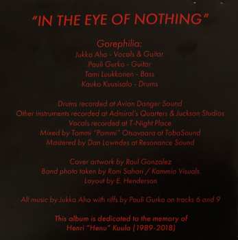 CD Gorephilia: In The Eye Of Nothing 17719