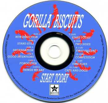 CD Gorilla Biscuits: Start Today 471262