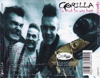 CD Gorilla: Too Much For Your Heart 305728