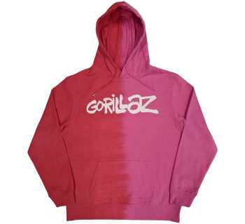 Merch Gorillaz: Gorillaz Unisex Pullover Hoodie: Two-tone Brush Logo (wash Collection) (small) S