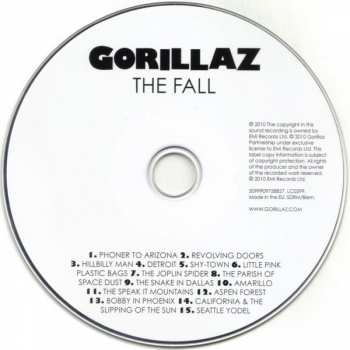 CD Gorillaz: The Fall 12156