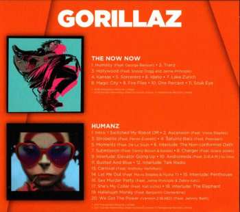 2CD/Box Set Gorillaz: The Now Now + Humanz LTD 386609