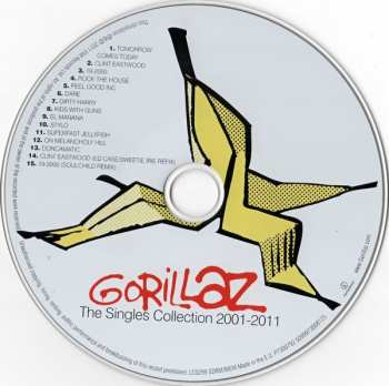 CD/DVD Gorillaz: The Singles Collection 2001-2011 LTD 387024