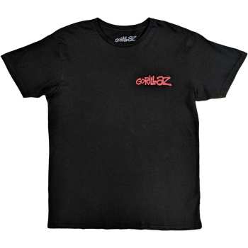 Merch Gorillaz: Gorillaz Unisex T-shirt: Cult Of Gorillaz (back Print) (small) S
