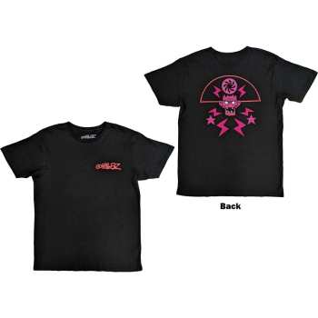 Merch Gorillaz: Gorillaz Unisex T-shirt: Cult Of Gorillaz (back Print) (large) L