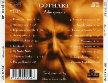 CD Gothart: Adio Querida 51006