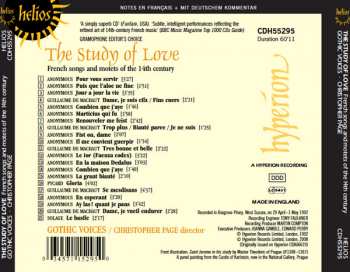 CD Gothic Voices: The Study Of Love (French Songs And Motets Of The Fourrteenth Century) 310863