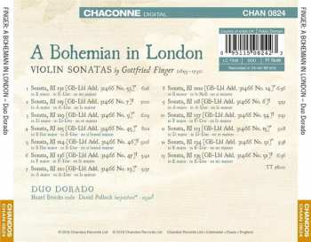 CD Gottfried Finger: A Bohemian In London 193580