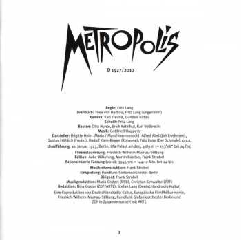 CD Gottfried Huppertz: Metropolis: Original Motion Picture Score 317197