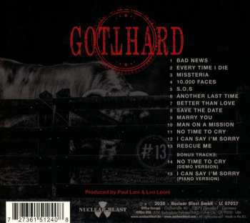 CD Gotthard: #13 LTD | DLX | DIGI 15