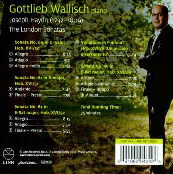 SACD Gottlieb Wallisch: The London Sonatas 430219