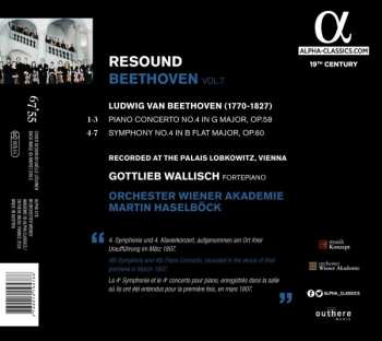 CD Gottlieb Wallisch: Resound Beethoven Vol. 7 191321
