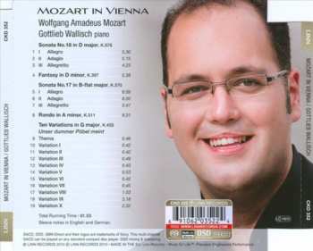 SACD Gottlieb Wallisch: Mozart In Vienna 456859