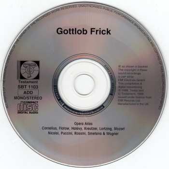 CD Gottlob Frick: Opera Arias 246211
