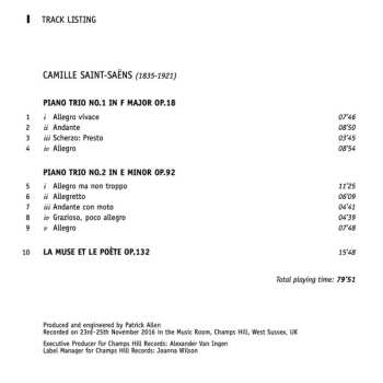 CD Gould Piano Trio: Gould Piano Trio: Saint-Saëns 456360