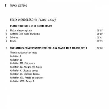CD Gould Piano Trio: The Piano Trios; Works For Cello & Piano 326924