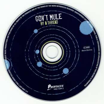 CD Gov't Mule: By A Thread 6191
