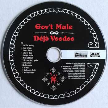 2CD Gov't Mule: Déjà Voodoo 9312