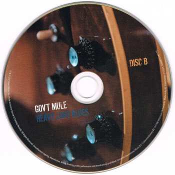 2CD Gov't Mule: Heavy Load Blues DLX 391806