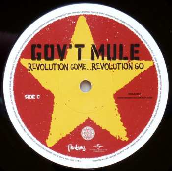 2LP Gov't Mule: Revolution Come...Revolution Go 30417