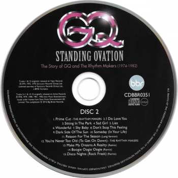 2CD GQ: Standing Ovation (The Story Of GQ And The Rhythm Makers 1974-1982) 189471