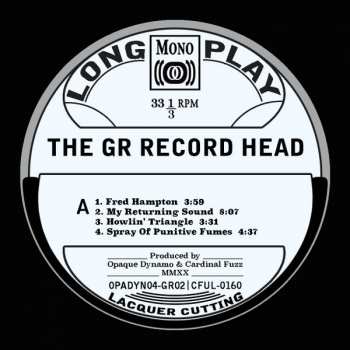 LP GR: The GR Record Head LTD | CLR 409757
