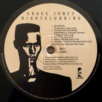 LP Grace Jones: Nightclubbing LTD 64589