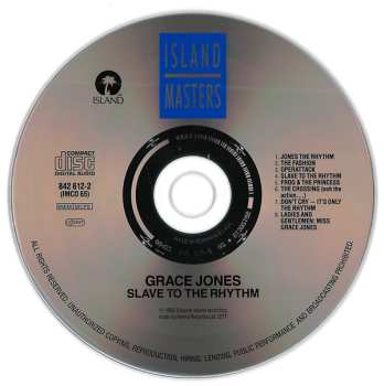 2CD Grace Jones: Nightclubbing + Slave To The Rhythm 524373