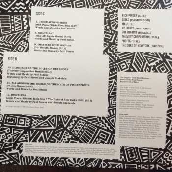 2LP Paul Simon: Graceland (The Remixes) 14557